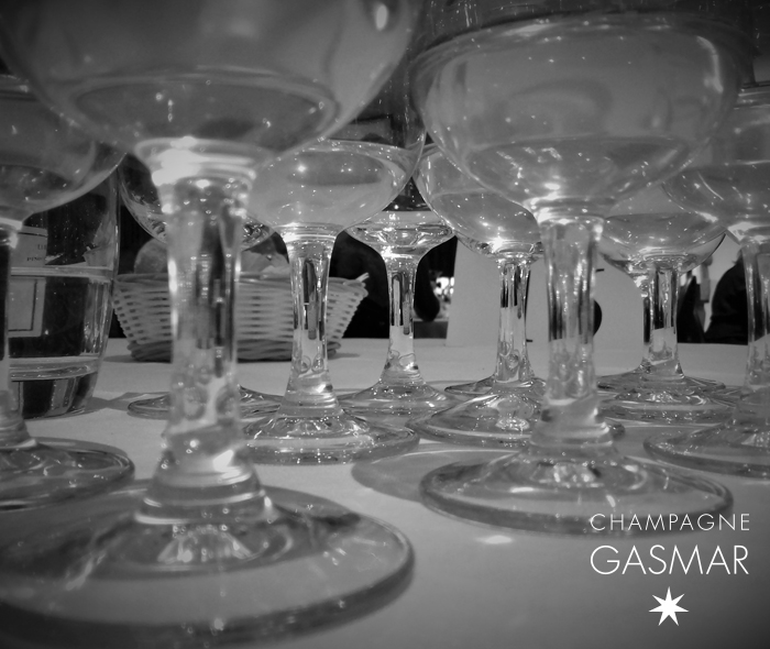 Dégustation vins clair innommée champagne Gasmar.